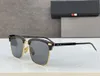 THOM TB711 Classique rétro hommes lunettes de soleil design de mode femmes lunettes marque de luxe designer lunettes haut de haute qualité lunettes de style célèbre à la mode avec boîte