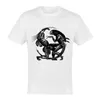 T-shirt AVP Alien vs Predator T-shirt Darthworks a maniche corte di colore bianco Top Tee Fashion Mens Movie Clothes Dropship 210716