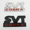 1ps 3D métal SVT COBRA logo autocollant Badge arrière Badge Emblème pour Ford Mustang Shelby Raptor Styling