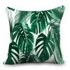 Cuscino/cuscino decorativo Nordic Tropical Rainforest Plant Chair Cover Cushion Lino Throw Sofa Decorativo per la casa Federa Decor