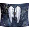 Tapestries Angel by Ho Me Lili Tapestryコンテンポラリー抽象アートワークス壁掛け寝室リビングルームドーム装飾