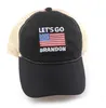 Elezioni presidenziali americane Biden Let's Go Brandon Baseball Quattro stagioni per bambini Visiera parasole Cappellini Sport Outdoor Cappelli estivi Regali G1107IKI