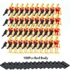100 قطع بالجملة minifigures الفضاء معركة الروبوت الجيش الشكل نموذج مجموعة بناء الطوب كتل أطقم الطوب لعب للأطفال Q0630