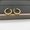 Een DITA Luxe Merk Oorbel Luxe Sieraden Topkwaliteit Studs Messing Vergulde Designer Oorbellen Premium Geschenken Officiële Reproducties 5A Stud