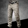 PAVEHAWK Pantaloni cargo estivi da uomo kaki nero mimetico esercito tattico militare lavoro pantaloni casual pantaloni sportivi jogger streetwear 210715