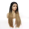 HD Box Braided Synthetic Lace Front Wig Mix Color Simulation Human Hair Braid Hairstyle Wigs 1997-26