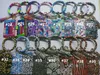PU Läder Wristlet ID-korthållare för festfavörer med Bangles och Tassel Key Rings 41 Solrosor, Leopard, Ko, Klassisk Zze10763