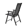4-pack vouwpatio banken draagbaar voor outdoor camping strand dek eetkamerstoel met armleuning patio textilene stoelen set van 4 US stock A52