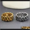 Designer di lusso di moda per donna orologio da uomo orologi stile anello polsino braccialetto gioielli da uomo in acciaio inossidabile di alta qualità Flb7Z Kjizp