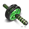 Muscular Equipamento de Exercício Home Fitness Double Wheel Abdominal Power roda AB Roller Gym Roller Trainer Trainer