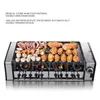 Electric Barbecues Home Smokeless Grill Hot Dog Automatic Rotating Kebabs Barbecue Machine