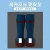 Bottes de pluie en caoutchouc pour enfants en bas âge, mignonnes imprimées avec poignées faciles à enfiler