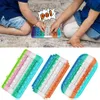 The latest party Supplies Adult children decompression toy 17.1X8CM game handle rodent control pioneer rainbow color keychain