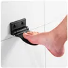 space aluninum bathroom pedal shower room Anti-slip Safety Foot Rest safety pedal hanger bathroom shelf accessory 210811