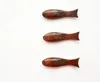 Fish Shaped Natural Wood Tableware Holder Chopstick Rest Spoon Fork Knife Wooden Holder Rack Kitchen Tools Wholesale