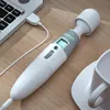 NXY Vibratörler Japonya Kadın Seks Oyuncakları Büyük Sihirli Değnek Vibratör G Spot Kadınlar Klitoris Stimülatörü Kadın Mastürbasyon Masajı USB Şarj 0105