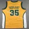 Basquete masculino Shawn Kemp Jersey Gary Payton Kevin Durant Ray Allen costure