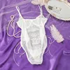 NXY sexy set Sexy Lace Lingerie Bodysuit Hot Erotic Costumes Women's Underwear Embroidery Hollow Out Nightwear Female Temptation Sex Clothes 1127