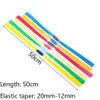 5st kraftfulla motståndskraftiga gummi platt elastiska band för slingshot catapult latex bandersättning Tillbehör utomhusjaktverktyg