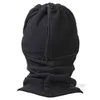 Zimowa Fleece Twarzy Maska Zachowaj Ciepła Wiatroszczelna Głowy Bałaclava Kaptur Hood Liner Sport Ski Snowboard Scarf Hat Biker Ski Maska Y21111