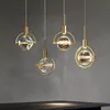 Kolye lambaları Modern Led Kristal Avize Mutfak Bar Yatak Odası Başucu Dekor Aydınlatma Yemek Odası Asılı Tavan Işıkları