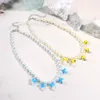 Ketten Korea Nette Mehrfarbige Acryl Pilz Perle Perlen Halskette Für Frauen Mädchen Handgemachte Imitation Perlen Choker Halsketten Schmuck