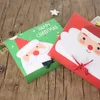 Veille de Noël Big Gift Box Santa Claus Fairy Design Kraft Papercard Présent Party Favor Activité Boîte Rouge Noël Cadeaux Paquet Boîtes RRA7219