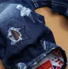 Nowa Moda Męskie Ripped Krótkie Dżinsy Marka Odzież Bermudy Lato 100% Szorty bawełniane Oddychające Denim Spodenki Męskie Rozmiar 28-38 H1206