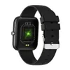 P8 Smart Klockor Sport Multifunktionell Hjärtfrekvens Pedometer Vattentät Full Screen Silicone Strap Green Mens Watch