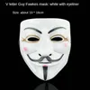 Film V för Vendetta Team Halloween Cosplay Plastic Mask Horror Adult Children Rollspel Reprops Gift6531407