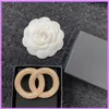 Émail Broche Designer Broches Broches Pour Femmes Mode Convient Romantique Délicat Attrayant Bijoux Or Argent Broche D221103F