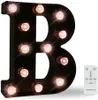 LED Marquee Number Light Signs, Night Lights Diamond Bulbs Lamp for Valentine Day, Halloween, Christmas Decorations