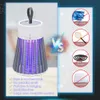 Портативный Pest Control Control Envery Bug Zapper USB LED Light Mosquito Trap для дома спальня открытый кемпинг аккумуляторный домашний сад муха убийца крытый убийство