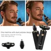 4D Electric Shaver Beard Professional Razor Washable 3 Blades Nose Hair Trimmer USB Rechargeable Facial Cleansing Brush for Men P0817