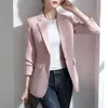 المرأة الدعاوى الحلل النساء السترة كوريا عارضة جاكيتات ضئيلة معطف العمل قميص أزياء الخريف الوظيفي سترة الإناث مكتب سيدة