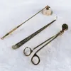 Kaars Accessoire Gift Pack 3 in 1 Set RVS Luxe Kaarsen Bell Snuffers Wick Trimmer Wicks Dipper Vintage Home Deco