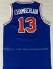 Mens Basketball Jerseys 2 Moses Malone 6 Julius Erving Jersey Blue Red White 32 Julius Erving 13 Wilt Chamberlain Stitched Size S-2XL