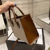 Women Brown G Totes Handbags Prosings Long Strap Crossbody Bags Basy Designer Brand Top Custom Luxury Brand Bag Bag Leather Crossbody