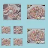 Beaded Necklaces & Pendants Jewelry 9-10Mm Necklace Natural White Purple Pearl 18 Inch 925 Sier Clasp Drop Delivery 2021 Qeay1