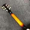 43 인치 Sunburst 점보 200 어쿠스틱 기타 솔리드 스프루스 탑 메이플 바디 전기 민속 Guitare Acoustique Rosewood Fretboard