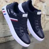 2021 Spring New Casual Shoes Mens Sneakers Trendy Breathable White Shoes Mens Sports Shoes Low Top Leather Sneaker