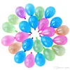 Latex Water Balloons Шарики Воды Бомба Насос Быстрый инъекция Летние пляжные игры Надувные Полоски Баллоны