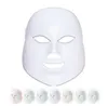 Visage PDT LED thérapie lumière 7 couleurs LED masque Facial rajeunissement de la peau élimination des rides Anti-âge resserrement