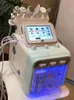 Портативный 6 в 1 Hydro Ceel Microdermabrasion Hydra Глубокая Очищающая уход за лицом Уход за лицом Лифт Лифт Кожа Спа Красота Derm