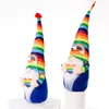 NEUPartyzubehör Regenbogenzwerg Bunte Plüsch-Schwul-Lesben-Puppe Skandinavisch Tomte Nisse Bauernhaus Home Kitchen Decor ZZE10771