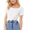 2 Stück/3 Stück Packung Sommer Frau T-Shirt O-Ausschnitt Kurzarm Mädchen Bottoming Basic Unterhemd Großhandel M30146 210526