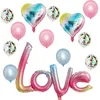 13pcs/Set romantyczne wesele duże miłosne balony balony serca walentynki Deklaracje urodzinowe dekoracje lateksowe globos dostarczenia 173 b3