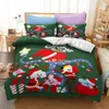 2-3 Piece Home Textile Knitwear Children Cartoon Bedding Set Student Bedroom Decor Quilt Cover Pillowcase Queen King Full Size