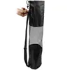 Sac à dos de yoga noir sac de tapis sac de transport étanche accessoires de ceinture réglable en maille