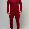 Hirigin bitar Autumn Running Tracksuit Men Sweatshirt Sports Set Gym Clothes Training Sport Wear T